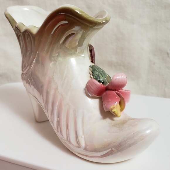 Norcrest collector's shoe. Vintage and in perfect condition. Opalescent - Picture 2 of 6